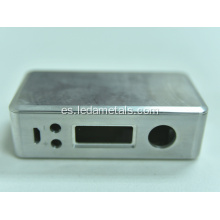 Procesamiento CNC de prototipo de caja de cigarrillo electrónica de aluminio